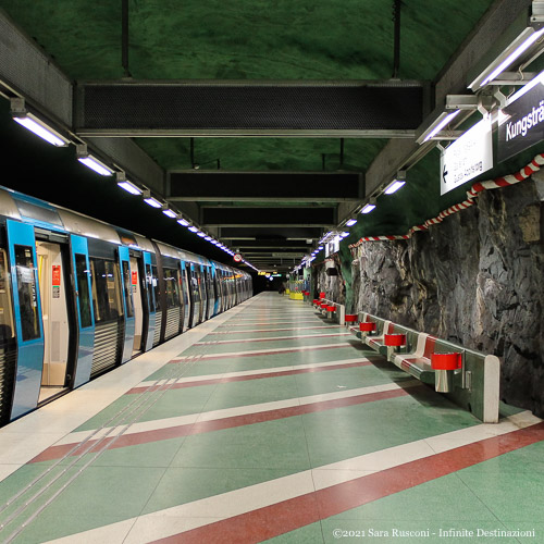 Stoccolma: stazione della metropolitana di Kungsträdgården