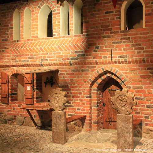 Stoccolma: ricostruzione di una casa nel Museo Medievale