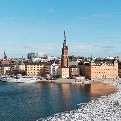 Stoccolma: panorama dal sentiero Monteliusvägen