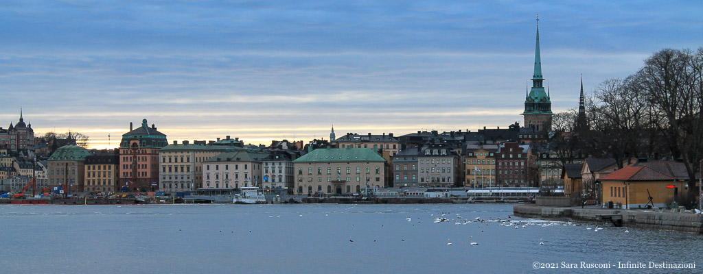 Stoccolma: vista dell'isola Gamla Stan